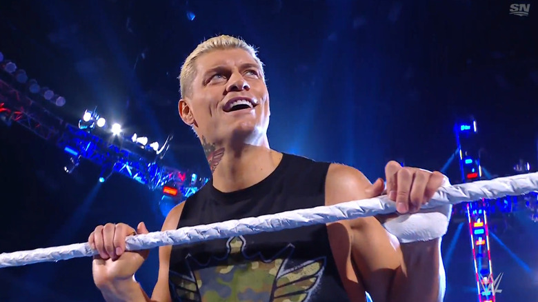 Rhodes smiling