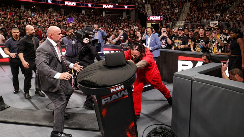 Jacob Fatu on WWE Raw