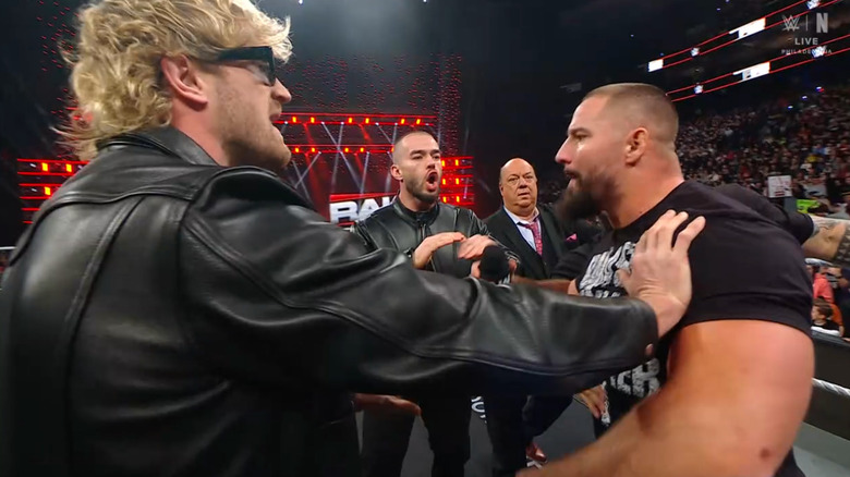 The Vision holding Breakker back