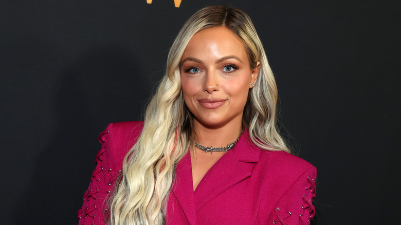 Morgan at "The Iron Claw" premiere