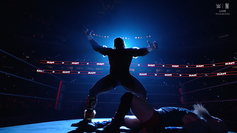 Femi standing over The War Raiders