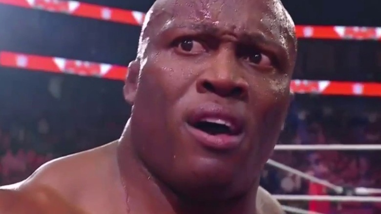 Bobby Lashley after the 12/12 "WWE Raw"