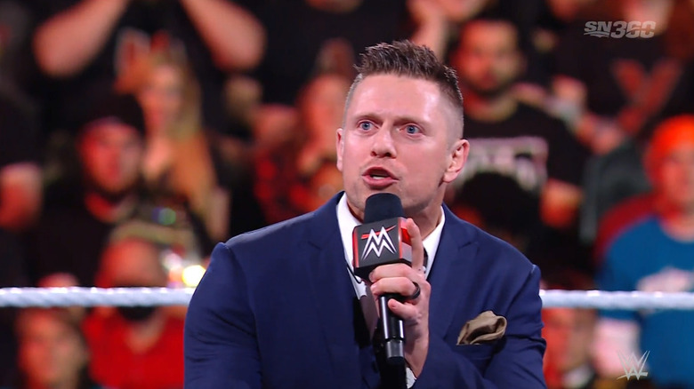 The Miz in the ring