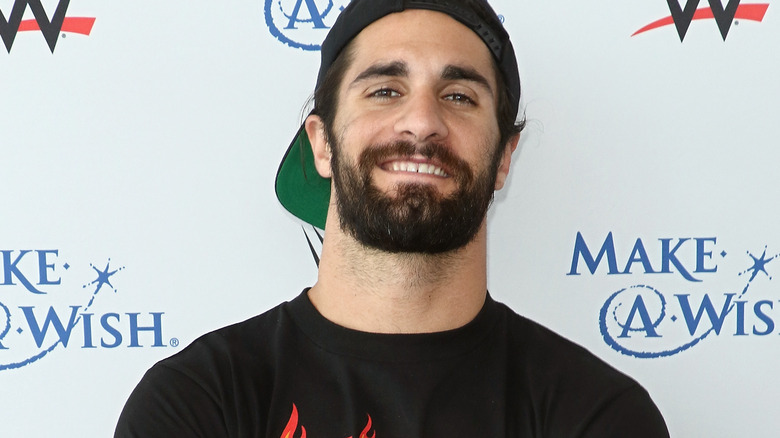 Rollins at a Make-A-Wish event