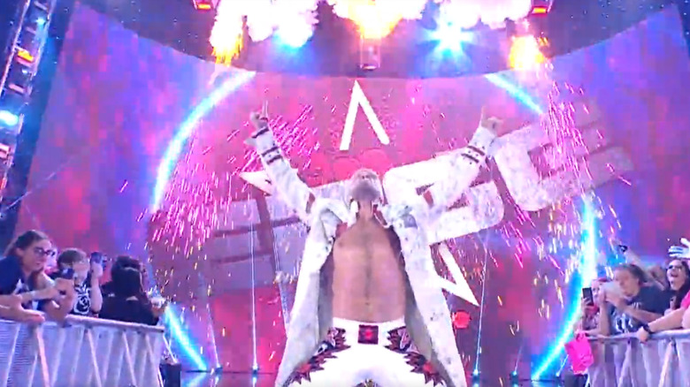 Edge posing on the ramp