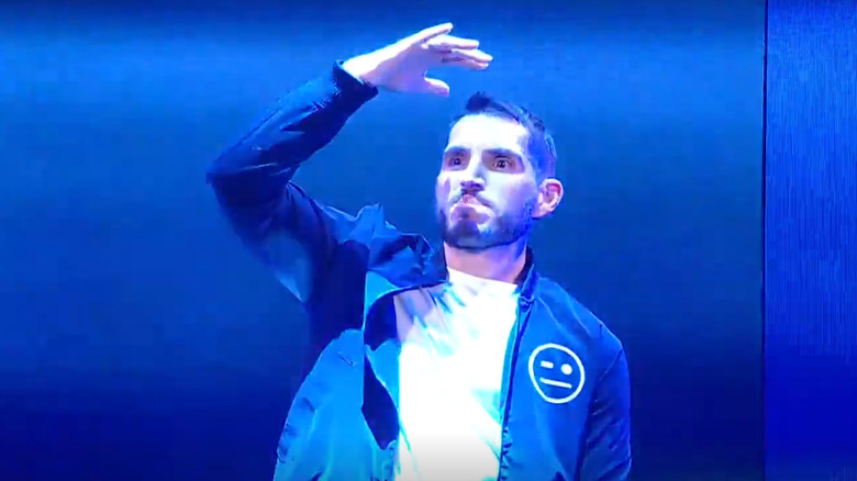 Johnny Gargano heading to the ring