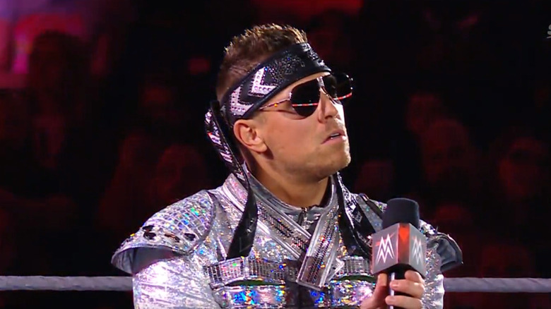 The Miz in the ring