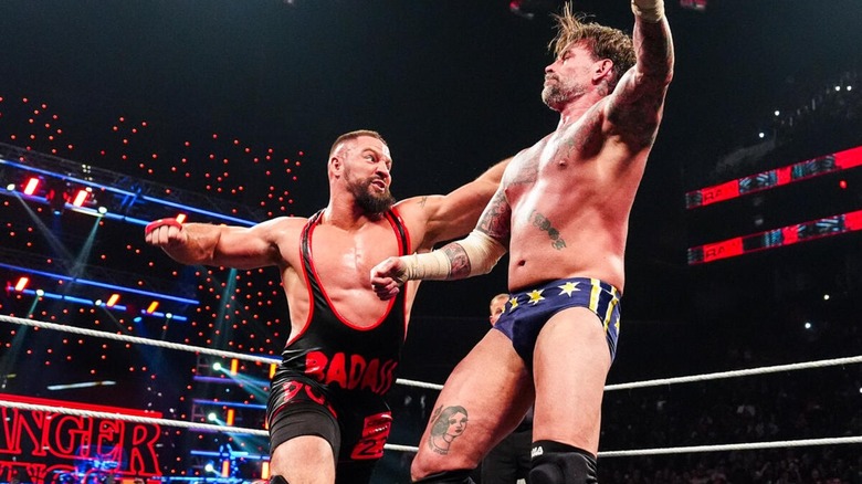 Bron Breakker and CM Punk on WWE Raw