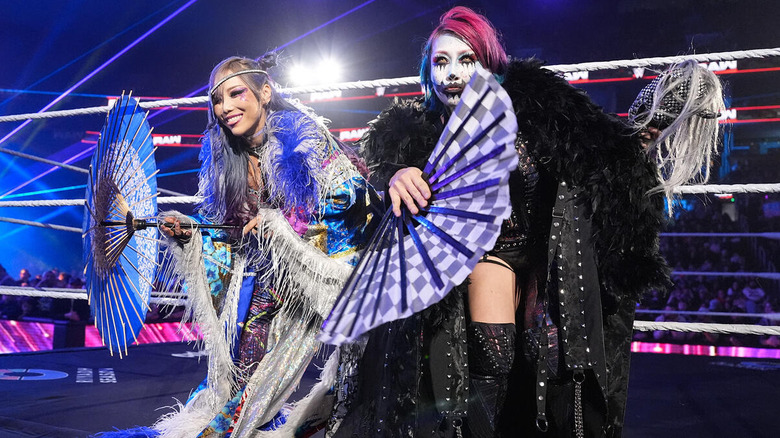 The kabuki Warriors on "WWE Raw"