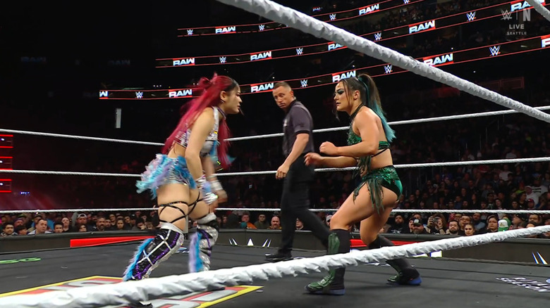 SKY and Valkyria going back and forth with one another