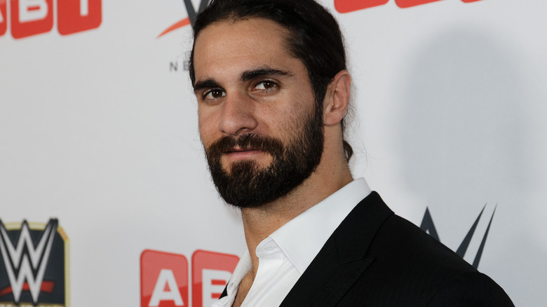 Seth Rollins smiling