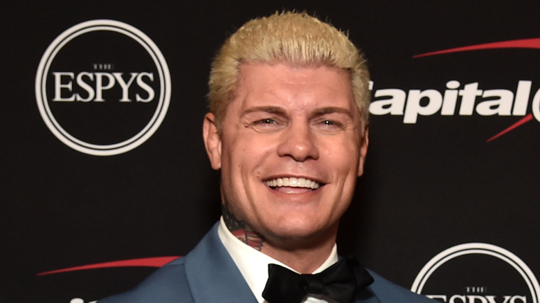 Cody Rhodes smiling