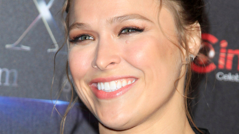 Ronda Rousey smiling