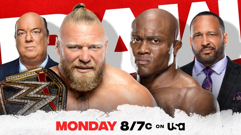 raw lesnar lashley