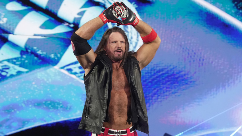 AJ Styles makes his entrance on Raw