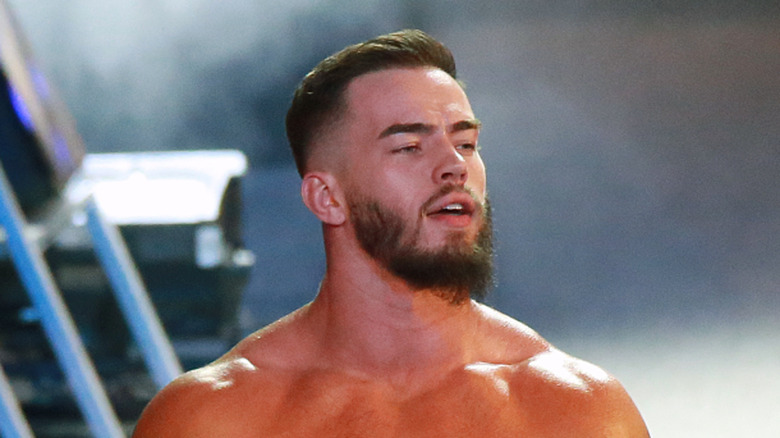 Austin Theory, before he shaved his head