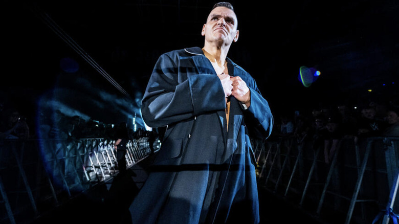 GUNTHER standing on the entrance ramp