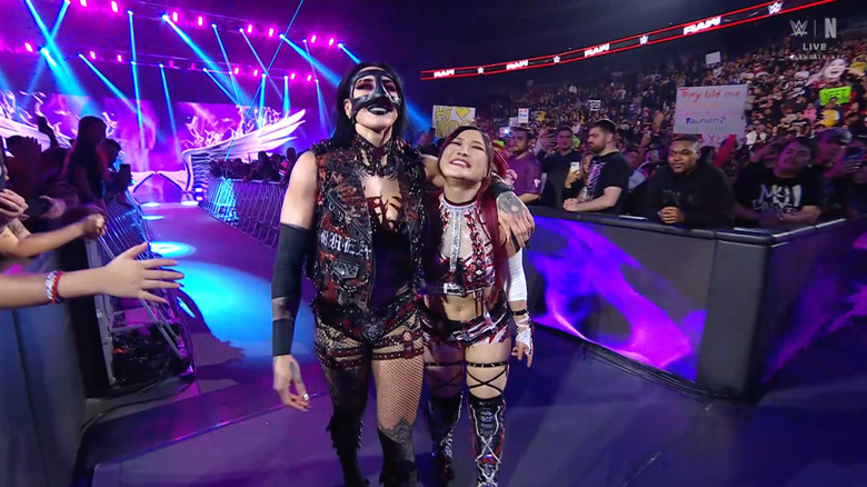 Ripley hugging SKY on the bottom of the entrance ramp