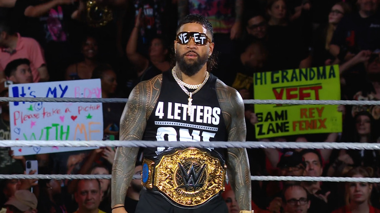 Jey in the ring