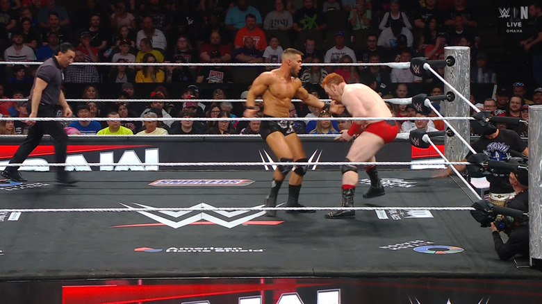 Theory and Sheamus in the ring
