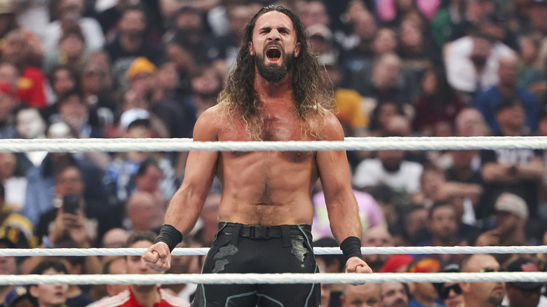Rollins in the ring