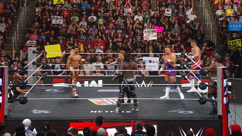 Everyone in the ring