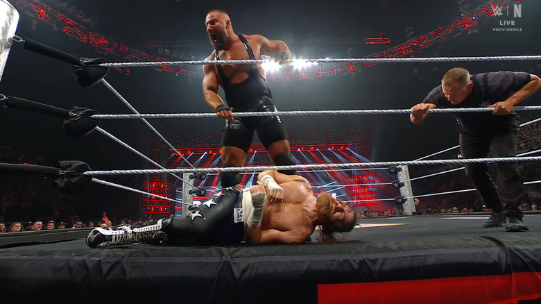 Zayn and Breakker inside the ring