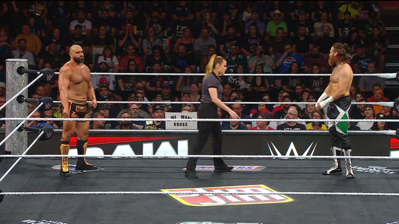 The two men in the ring