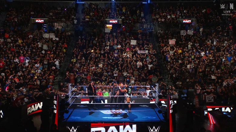 The two men in the ring