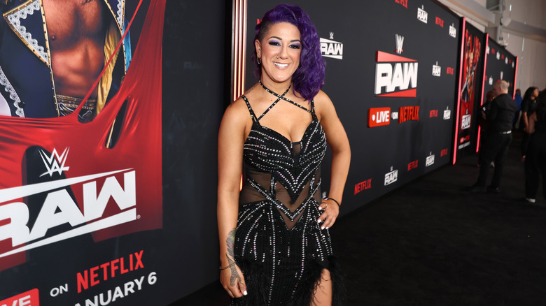 Bayley at the Raw Netflix premiere