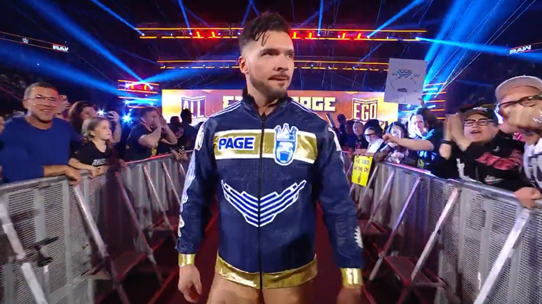 Ethan Page makes his entrance