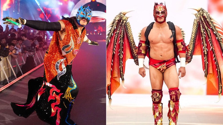 Rey Fénix and Dragon Lee