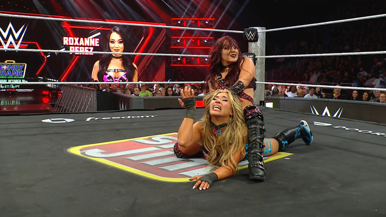 Vice and Perez in the ring with one another