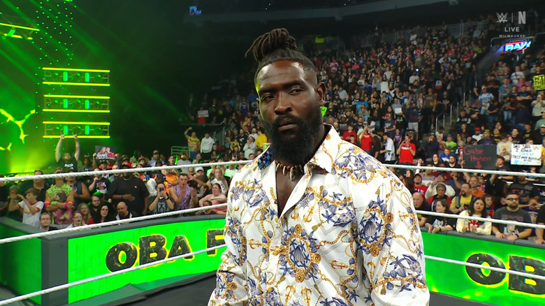 Femi standing in the ring