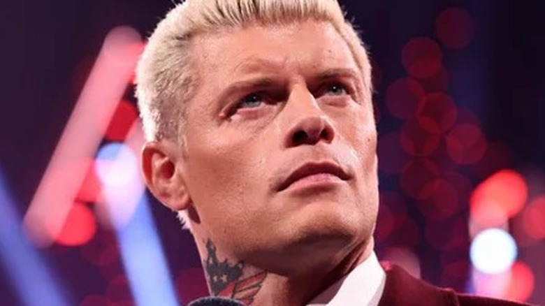 Cody Rhodes speaks on "WWE Raw"