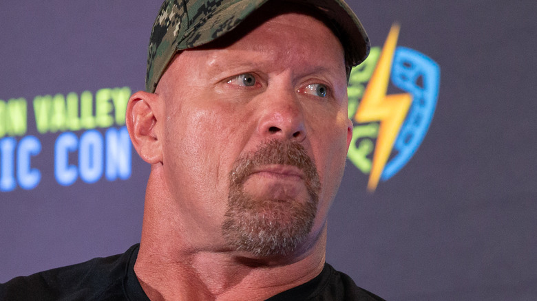 Steve Austin speaking