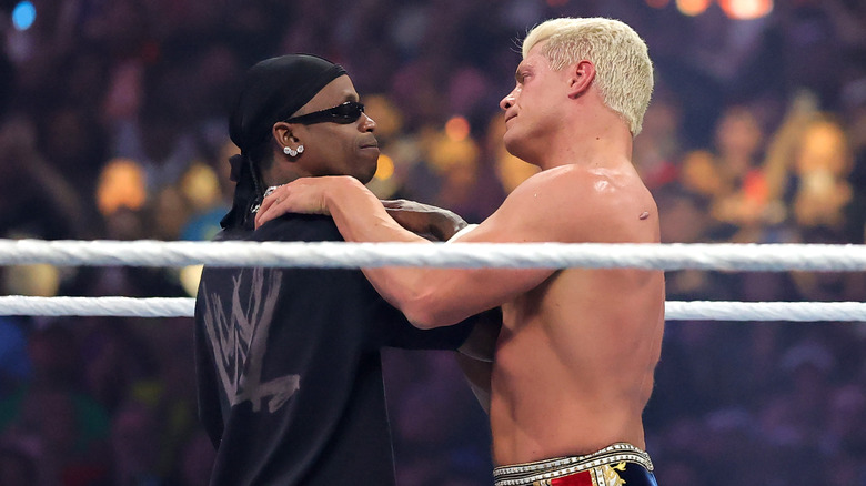 Travis Scott and Cody Rhodes