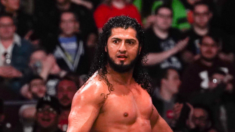 Rush looking into the AEW audience