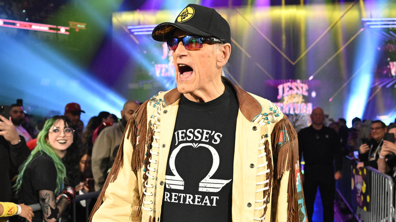 Jesse Ventura at WWE Saturday Night's Main Event