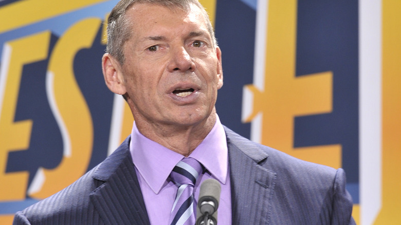 Vince McMahon talking