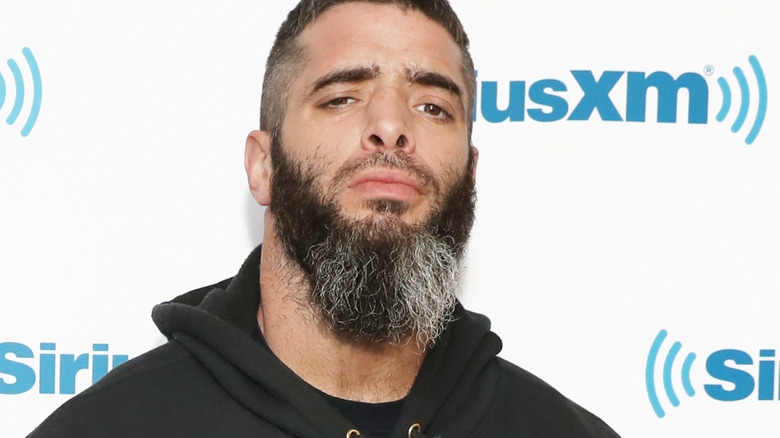 Mark Briscoe looking directly into the camera