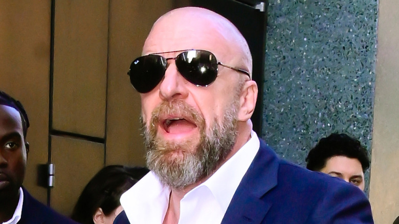 Triple H wearing sunglasses