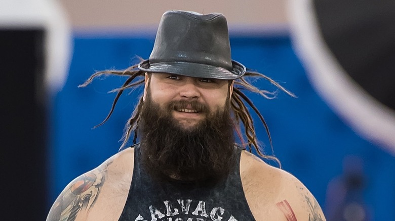 Bray Wyatt smiles