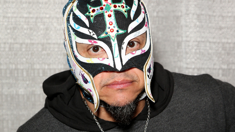 Rey Mysterio At A Promotional Event