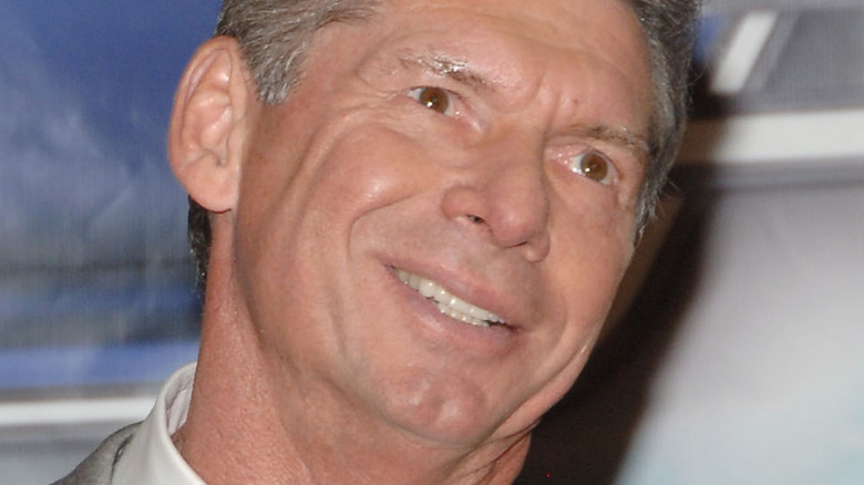 Vince McMahon smiling