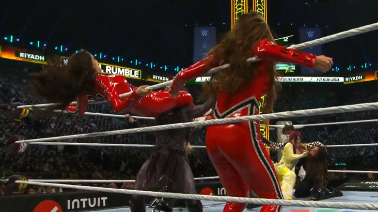 Nikki and Brie Bella in the 2026 Women's WWE Royal Rumble