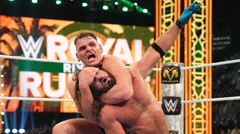 Gunther chokes out AJ Styles