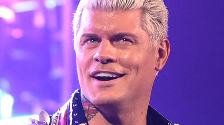 Cody Rhodes smiling entrance