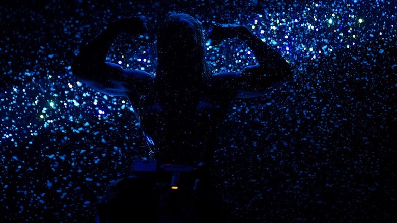 Jade Cargill makes her entrance at WWE Saturday Night's Main Event