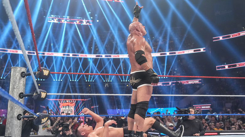 Goldberg poses